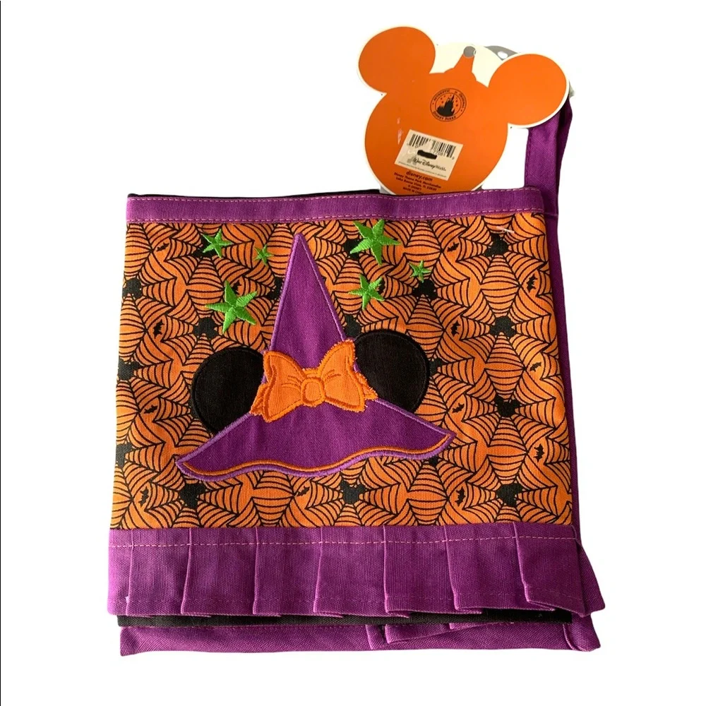Disney Halloween Dish Towel and Potholder Set New
